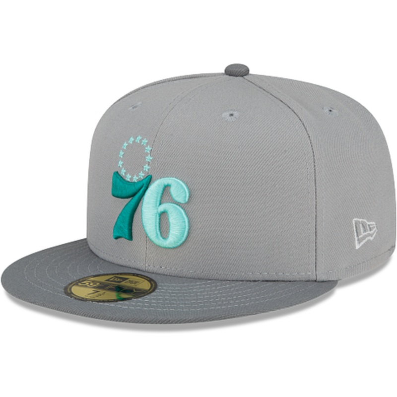 New Era Philadelphia 76ers Stone Pack 2022 59FIFTY Fitted Hat