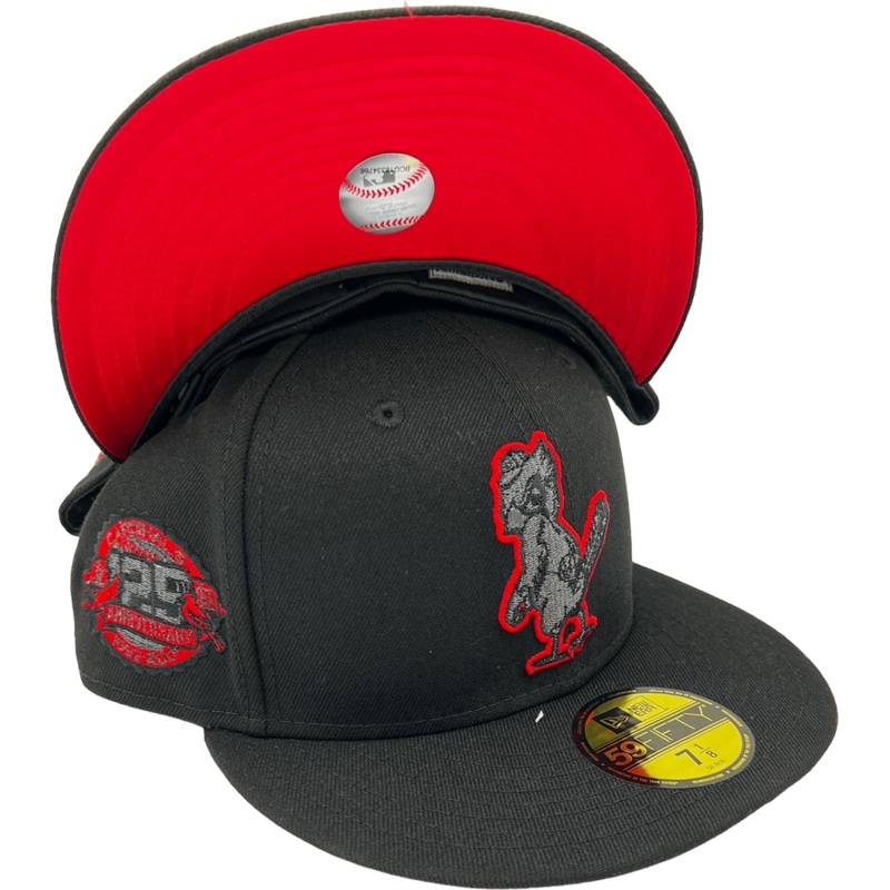 New Era St. Louis Cardinals Black Metallic Side Patch 59FIFTY Fitted Hat