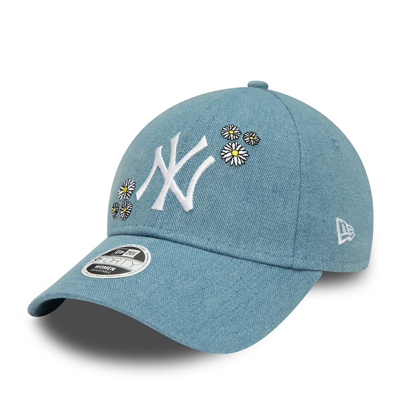 New York Yankees 9FORTY Female Denim Navy Cap One Size