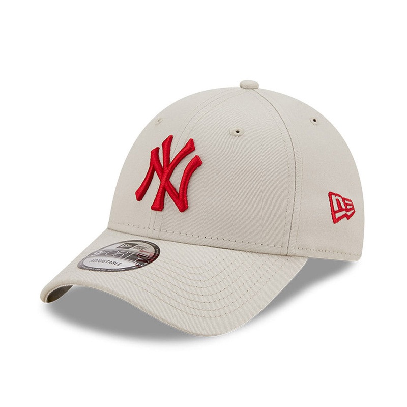 New York Yankees 9FORTY League Essential Stone Cap One Size