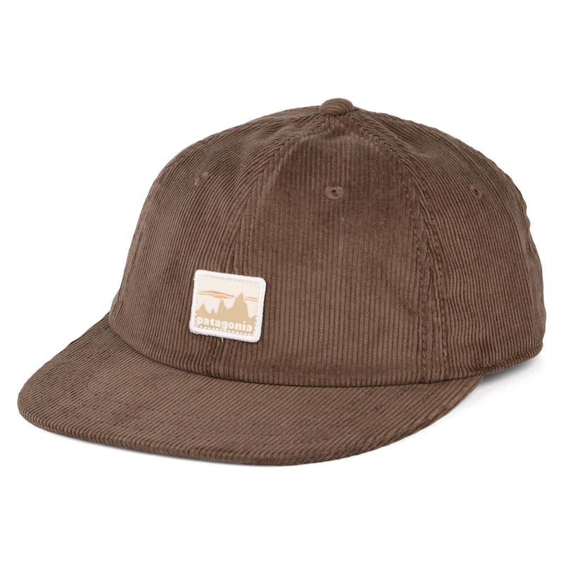 Patagonia Hats 73 Skyline Corduroy Snapback Cap – Brown Adjustable