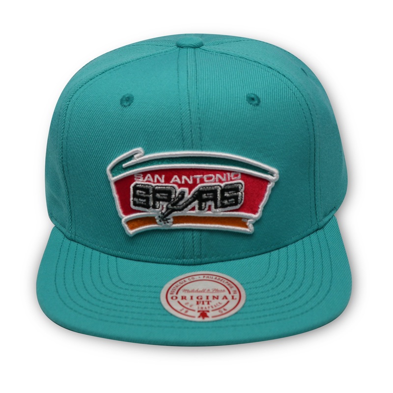 SAN ANTONIO SPURS (TEAL) MITCHELL & NESS SNAPBACK
