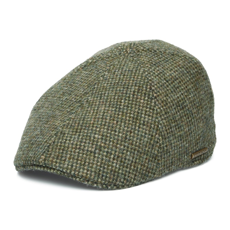 Stetson Hats Texas Wool Duckbill Flat Cap – Olive 55