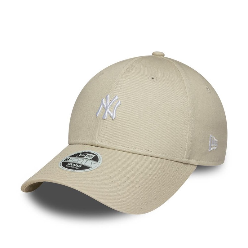New York Yankees 9FORTY Womens MLB Mini Logo Stone Cap One Size