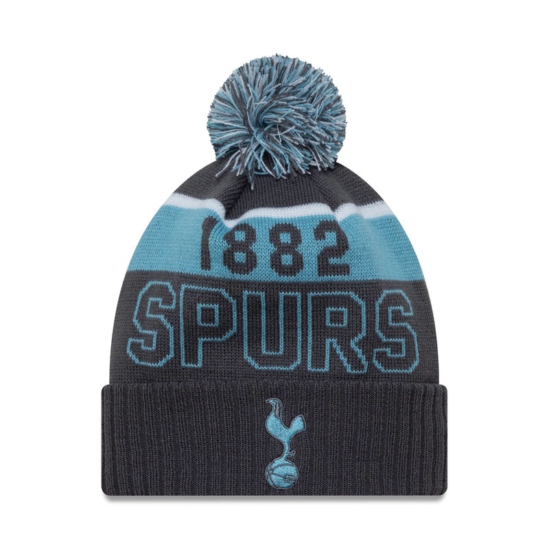 Tottenham Hotspur FC Dark Grey Sport Knit Beanie Hat OSFM