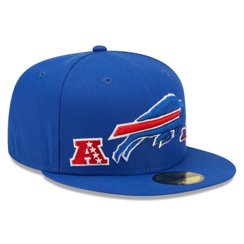 Buffalo Bills New Era TEAM IDENTITY Exclusive  NFL Fitted 59Fifty Hat 7