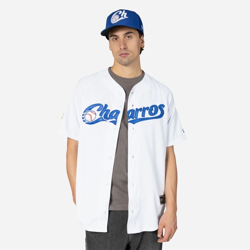 Charros De Jalisco Mexico LMB On Field White On-Field Jersey XS-S