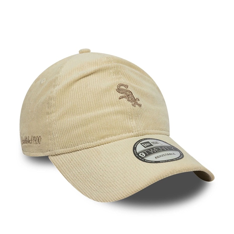 Chicago White Sox Cord Light Beige 9TWENTY Adjustable Cap OSFM