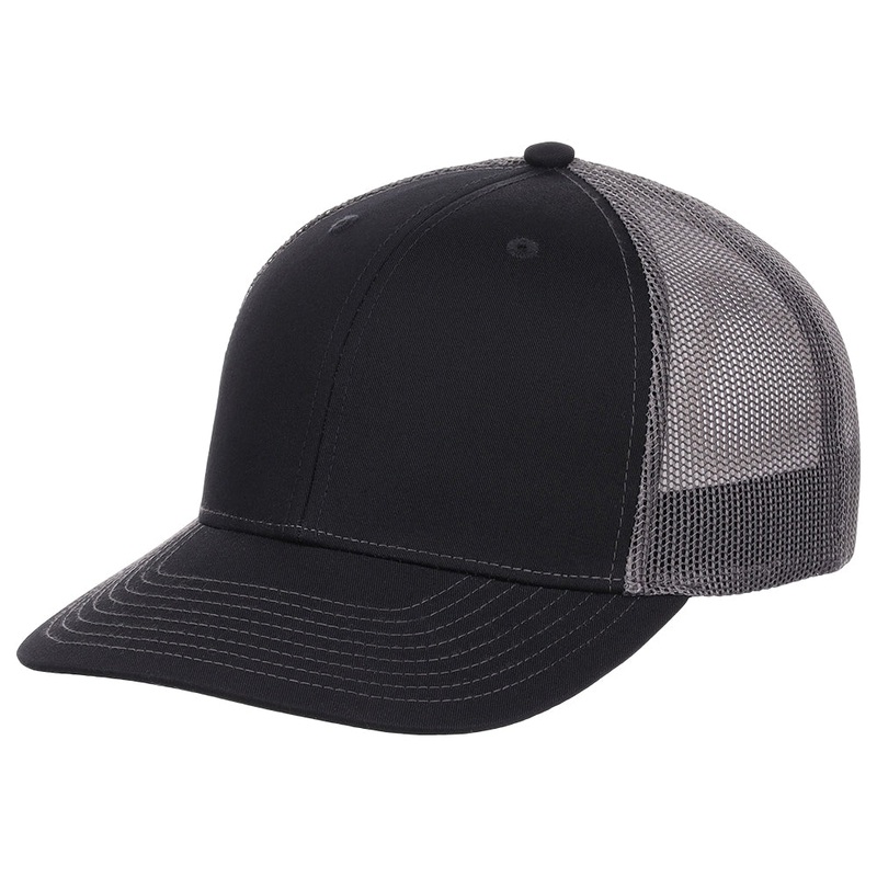Crowns By Lids Slam Dunk Trucker Cap – Black/Grey Adjustable