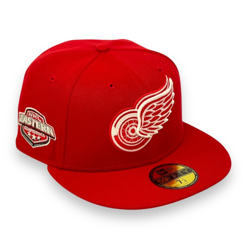 DETROIT REDWINGS (RED) (EASTERN CONF) NEW ERA 59FIFTY FITTED 67/8