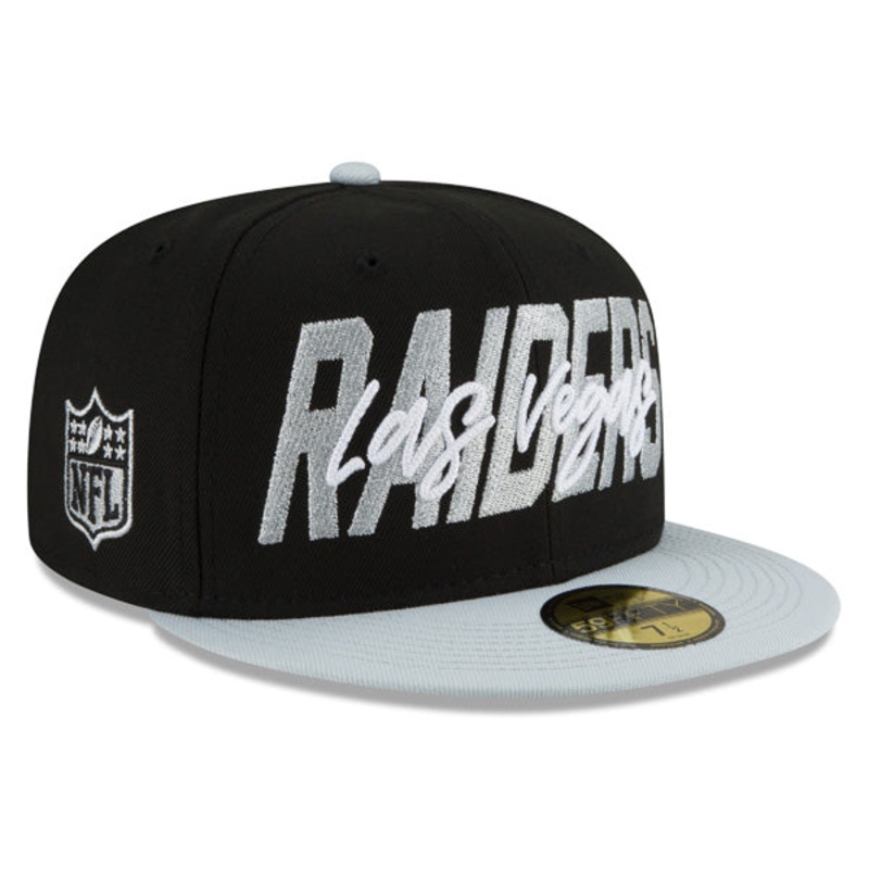 Las Vegas Raiders New Era 2022 NFL Draft On-Stage 59FIFTY Fitted Hat 7