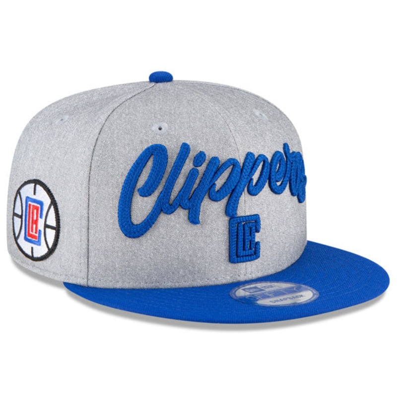 Los Angeles Clippers New Era 2020 NBA Draft Official On-Stage 9FIFTY Snapback Hat – Heather Gray