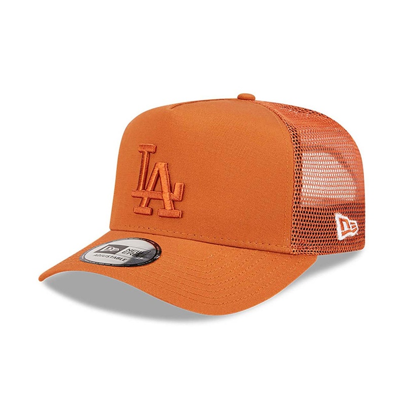 Los Angeles Dodgers TRUCKER Tonal Mesh Toffee Cap One Size