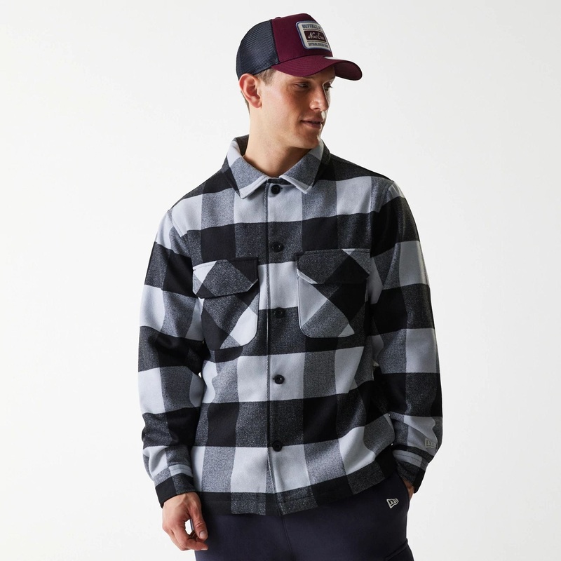 New Era Black Shacket XS