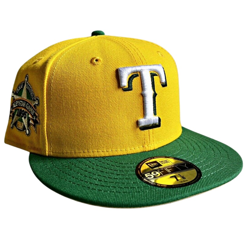 New Era Texas Rangers “Super Mario Kart” Koopa Troopa 1995 All-Star Game 59FIFTY Fitted Hat