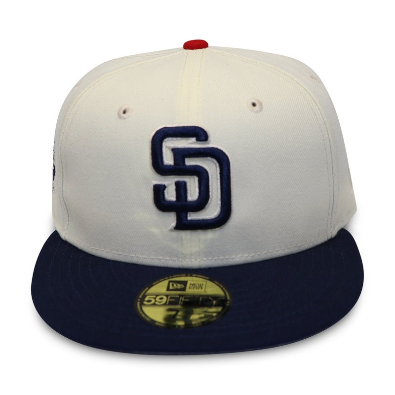 SAN DIEGO PADRES (ESTABLISH 1969) NEW ERA 59FIFTY FITTED (GREY UNDER VISOR) 67/8