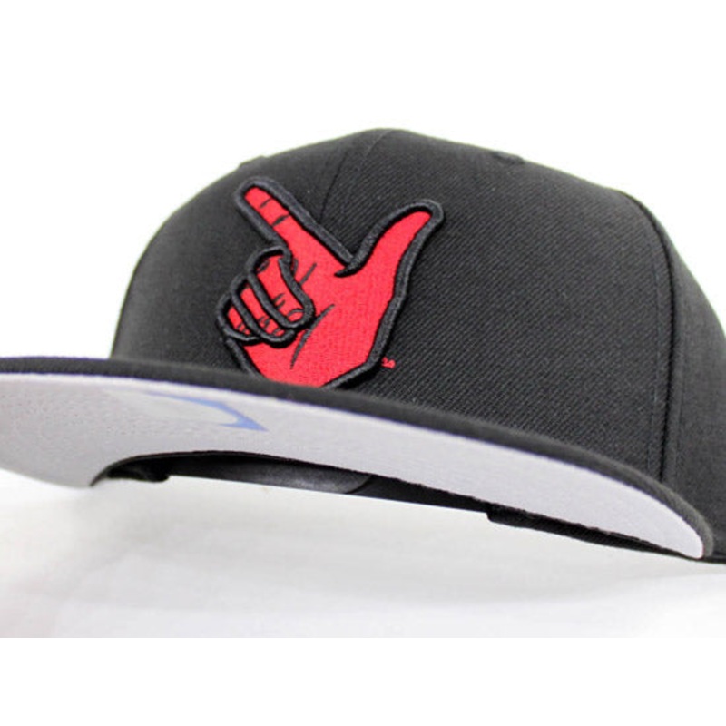 TEXAS TECH RED RAIDERS New Era 9Fifty Snapback Hat (Black Red Gray Under Brim) One Size