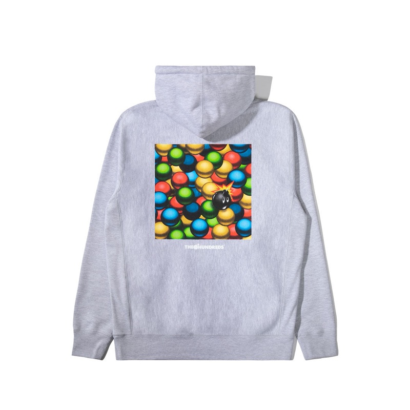 THE HUNDREDS x BLUE THE GREAT Bryan Pullover (Grey Heather) m