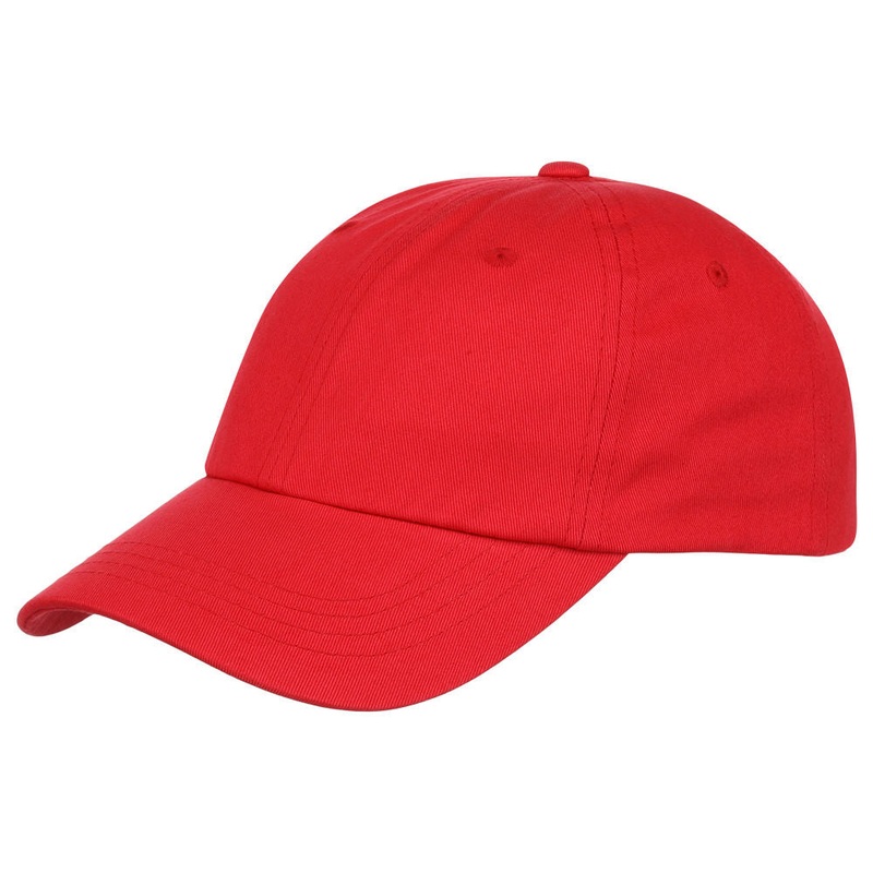 YP Classics Dad Cap – Red Adjustable