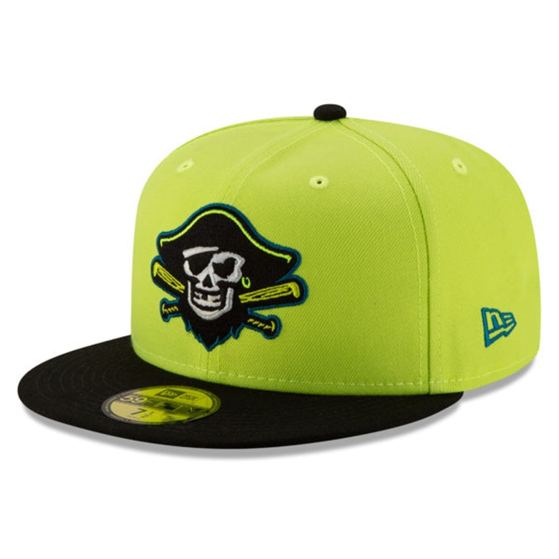 Bradenton Marauders (BARBASNEGRAS) New Era Copa de la Diversion (FUN CUP) 59FIFTY Fitted Hat – Cyber/Black 6 7/8