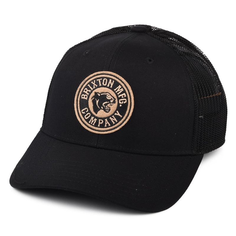 Brixton Hats Forte X MP Trucker Cap – Black Adjustable