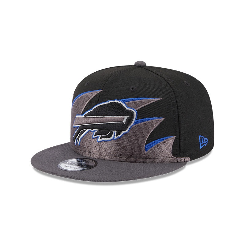 Buffalo Bills NFL New Era Tidal Wave 9FIFTY Snapback Hat – Black/Graphite