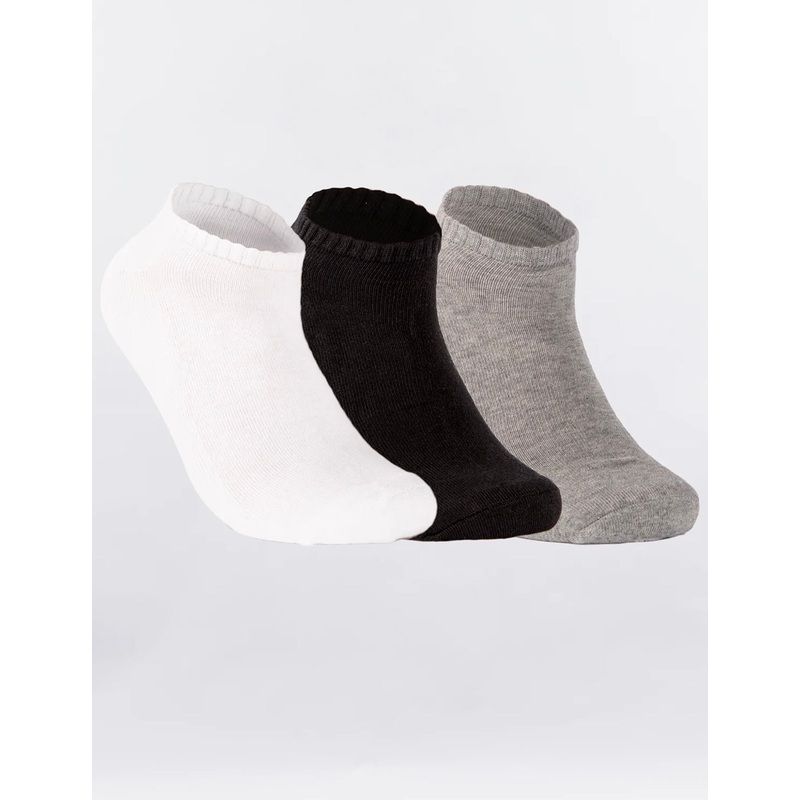 CITY LAB ATHLETIC LO-CUT MIX SOCKS  (3-PACK)