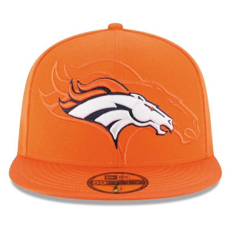 Denver Broncos 2016 NFL SIDELINE Official Fitted 59Fifty New Era Hat 7