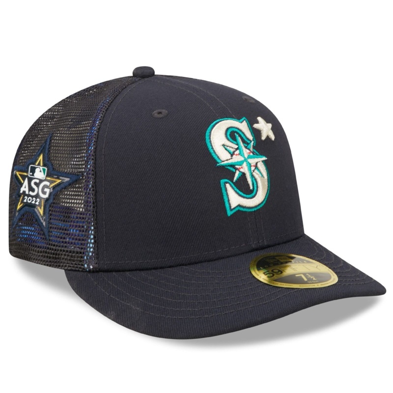 New Era Navy Seattle Mariners 2022 MLB All-Star Game Workout Low Profile 59FIFTY Fitted Hat