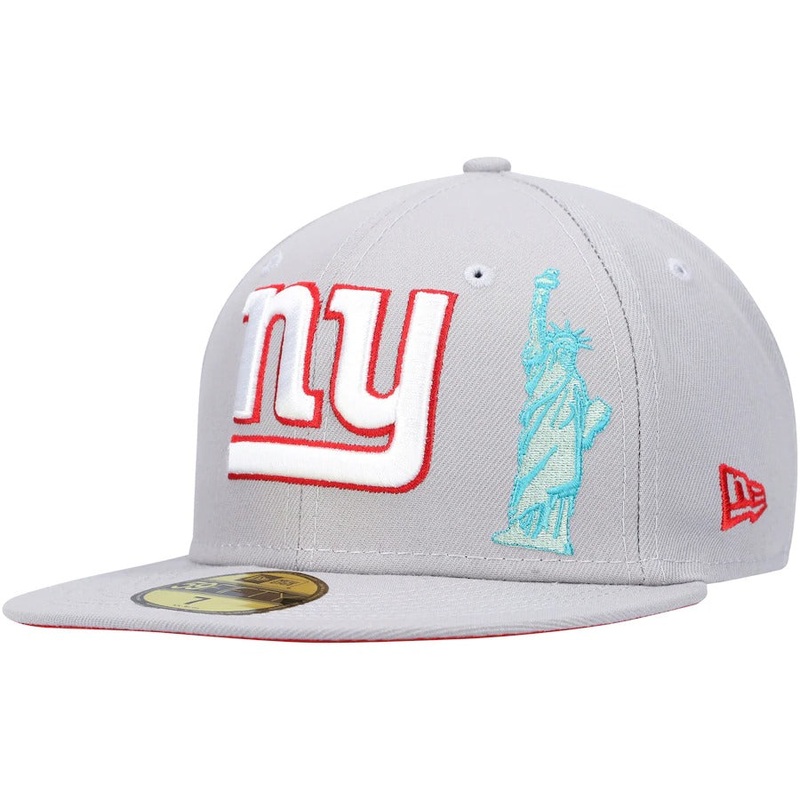 New Era New York Giants Gray City Describe 59FIFTY Fitted Hat
