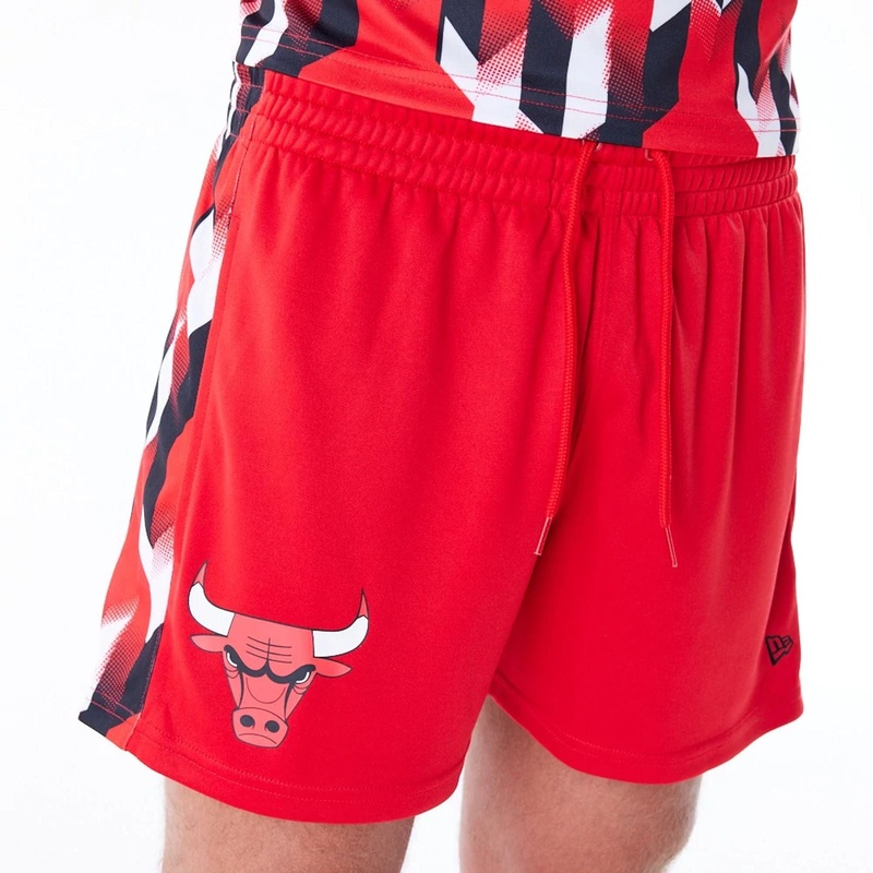 Chicago Bulls NBA Soccer Red Short Shorts XS