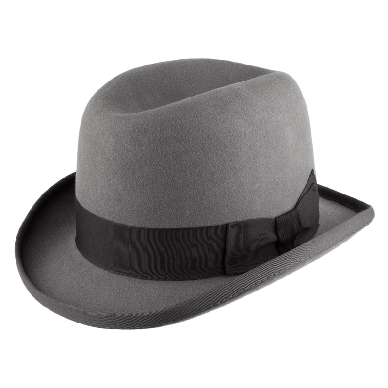 Denton Hats Churchill Homburg – Grey S