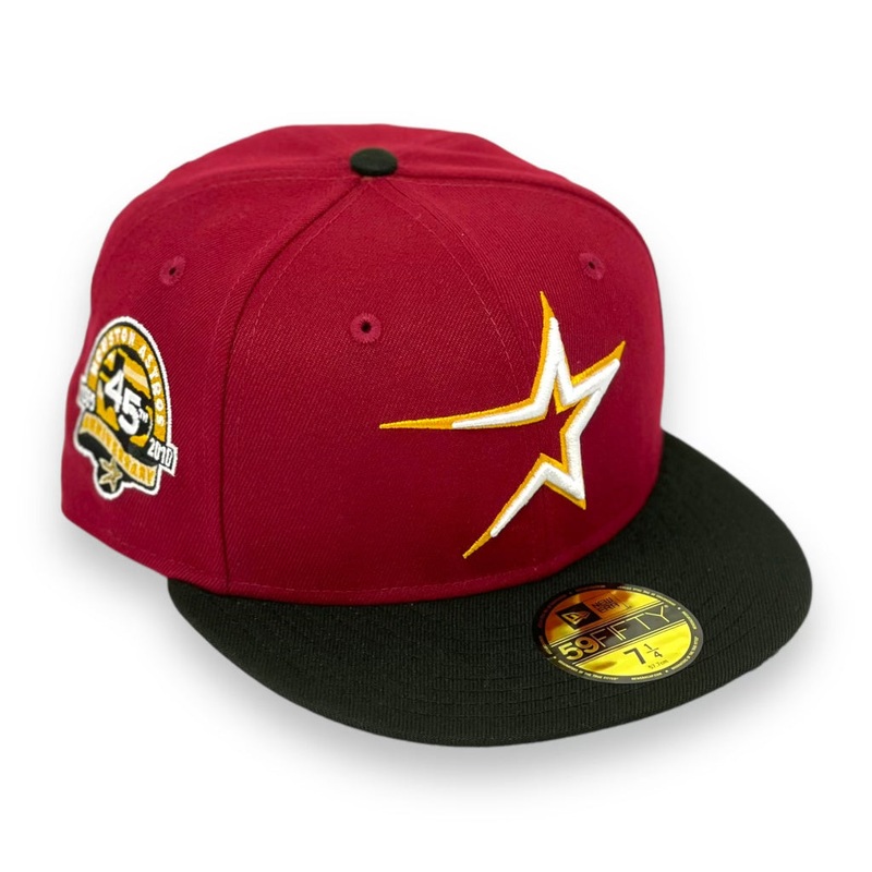 HOUSTON ASTROS (CARDINAL) (45TH ANN) NEW ERA 59FIFTY FITTED 67/8