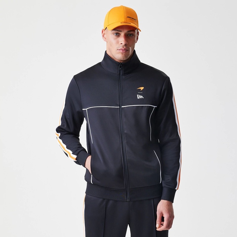 McLaren Racing Poly Black Track Jacket XS