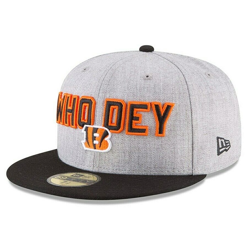 New Era Cincinnati Bengals “Who Dey” 2018 NFL Draft On-Stage 59FIFTY Fitted Hat