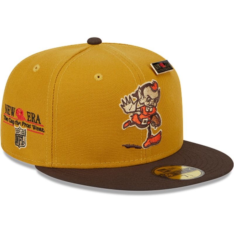 New Era Cleveland Browns Bronze ’59FIFTY Day’ 2023 59FIFTY Fitted Hat