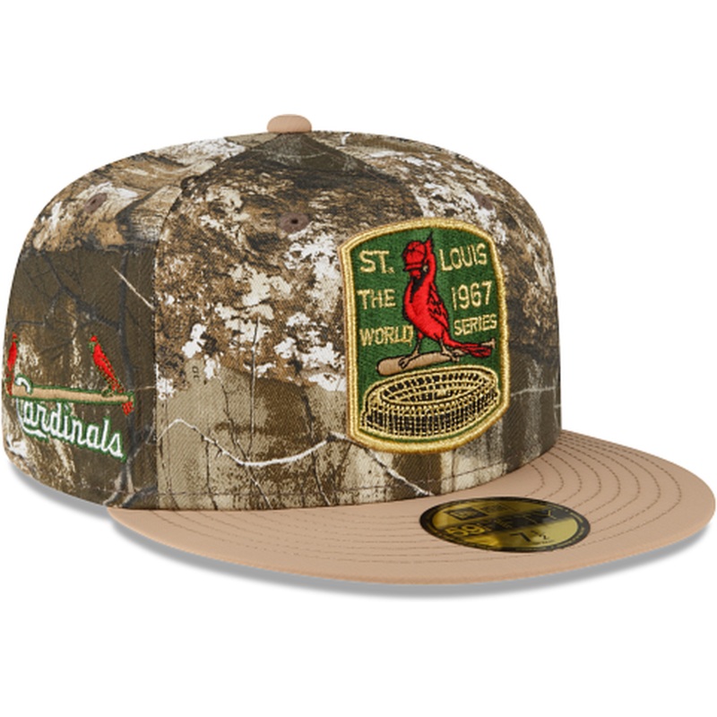 New Era Just Caps Camouflage St. Louis Cardinals Realtree 59FIFTY Fitted Hat
