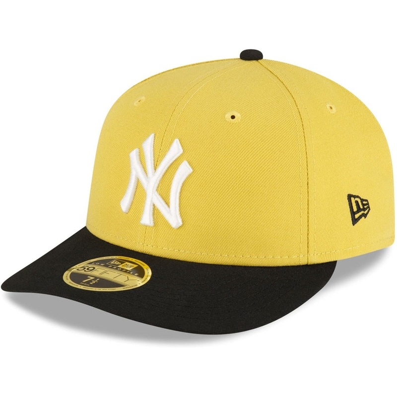 New Era New York Yankees Chartreuse Crown Low Profile 2023 59FIFTY Fitted Hat