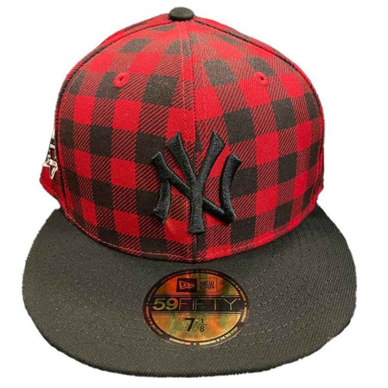 New Era New York Yankees Plaid/Lumberjack Collection 1999 World Series 59FIFTY Fitted Hat
