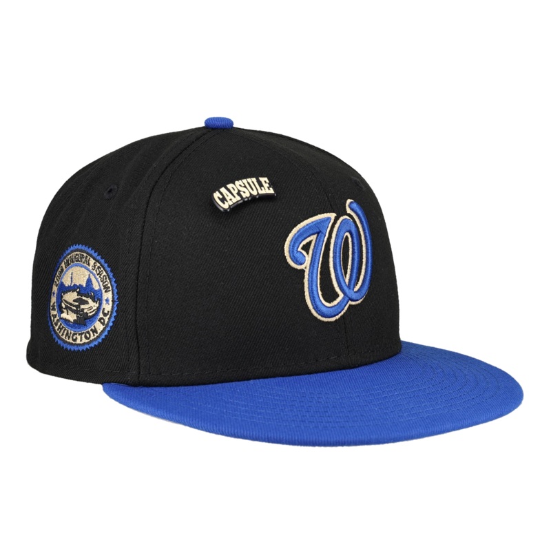 New Era Washington Nationals Colors in Cream 2.0 Collection Inaugural Season 59FIFTY Fitted Hat