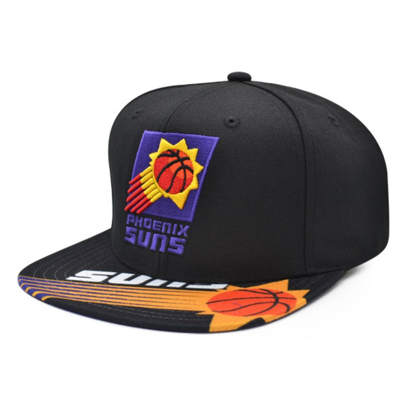 Phoenix Suns Mitchell & Ness SWINGMAN POP Snapback Hat – Black
