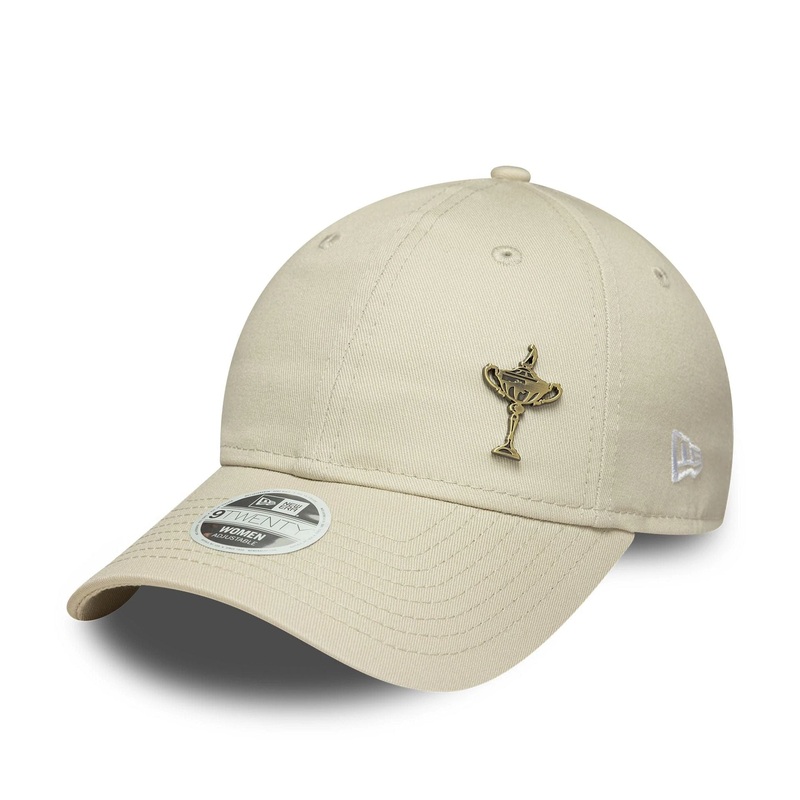 Ryder Cup Europe 2025 Womens Replica Trophy Cream 9TWENTY Adjustable Cap OSFM