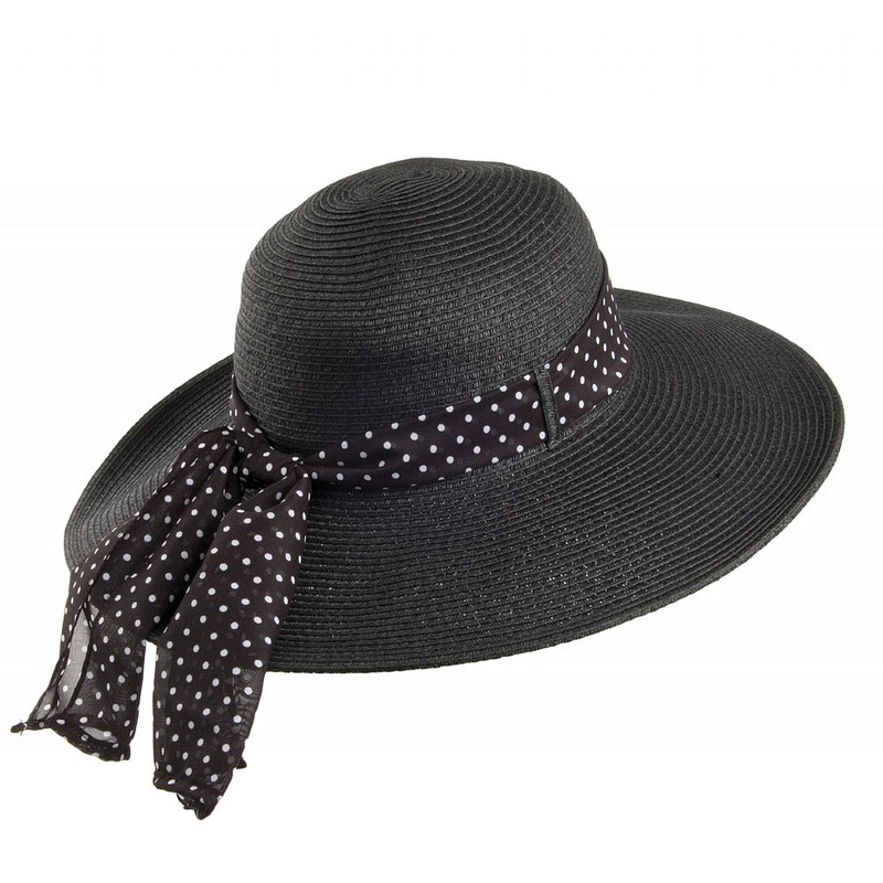sur la tte Beachside Sun Hat Black Wholesale Pack Prepack