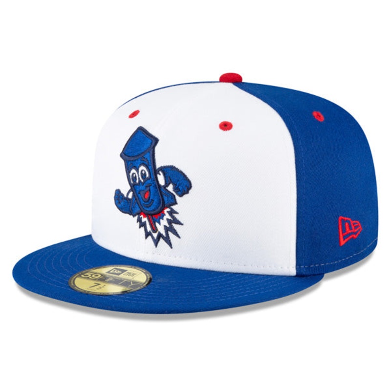 Worcester Woo Sox (WEPA) New Era Copa de la Diversion (FUN CUP) 59FIFTY Fitted Hat – White/Blue 6 7/8