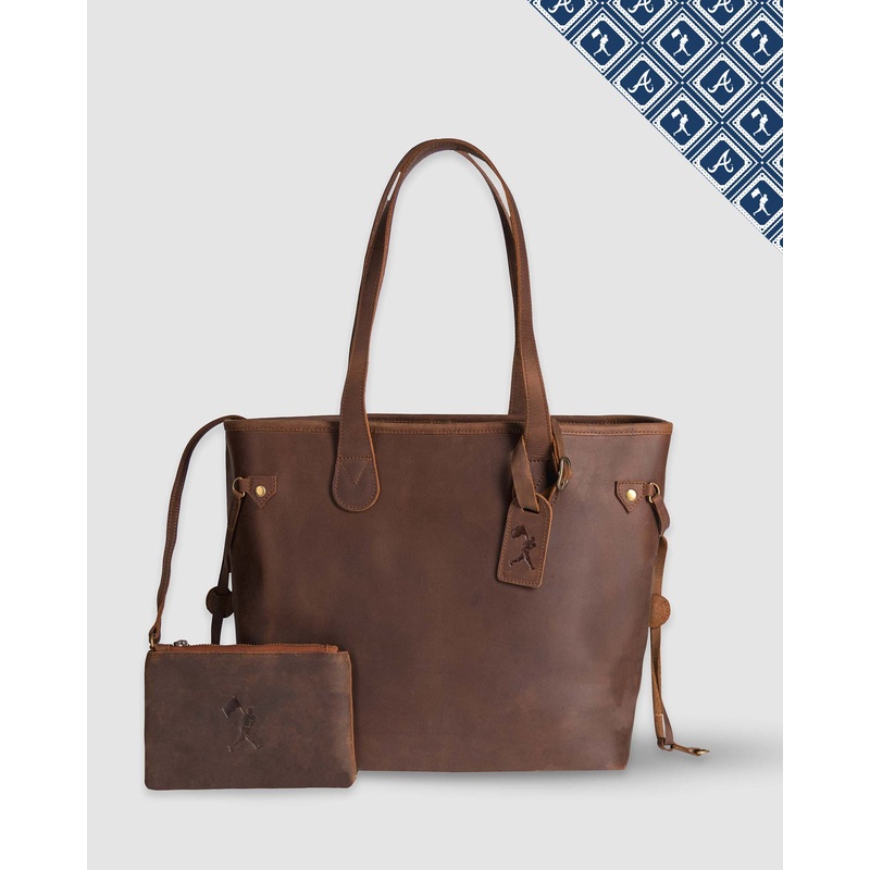 Alison Tote Bag and Clutch Bag – Atlanta Braves