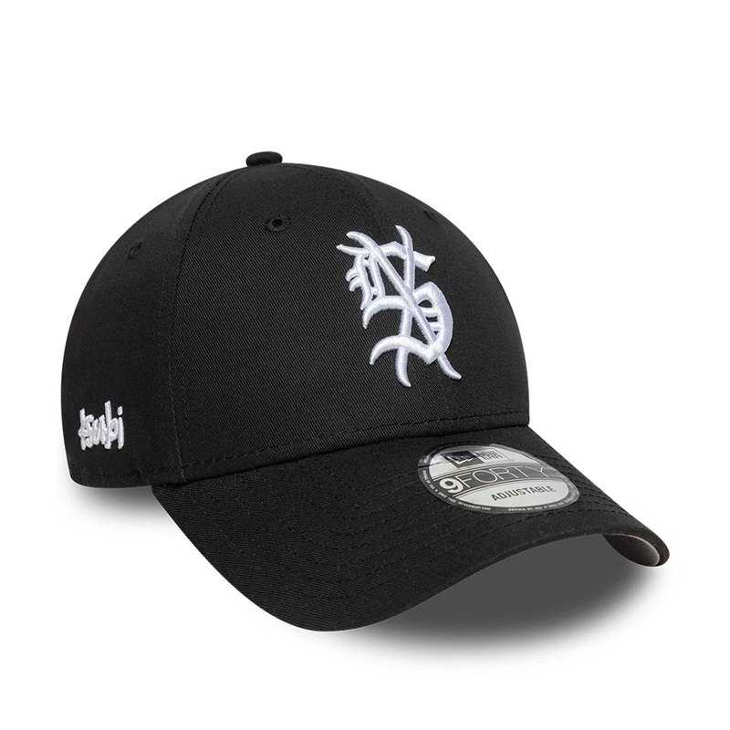 Ksubi X New Era Black 9FORTY Adjustable Cap OSFA