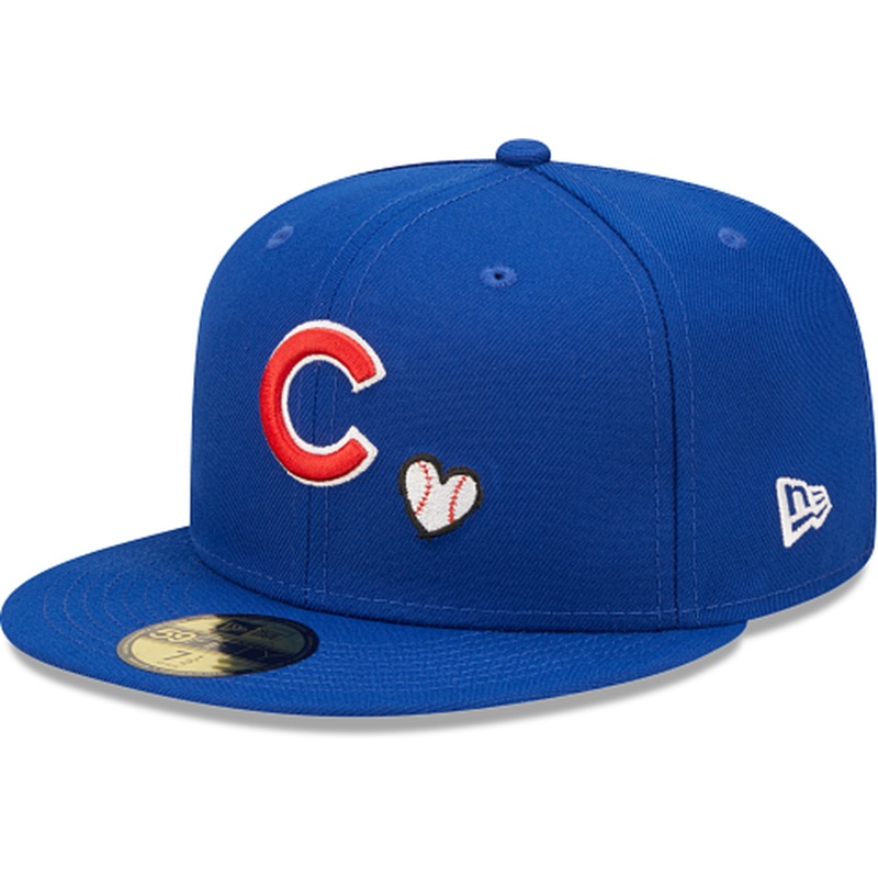 New Era Chicago Cubs Team Heart 2022 59FIFTY Fitted Hat