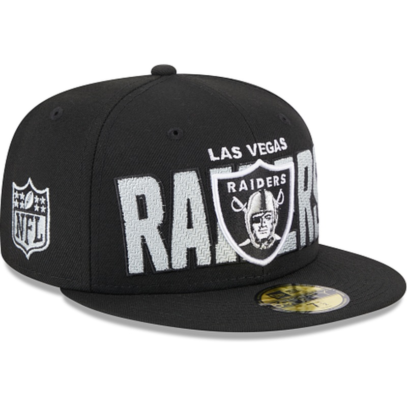 New Era Las Vegas Raiders NFL Draft 2023 Alt 59FIFTY Fitted Hat