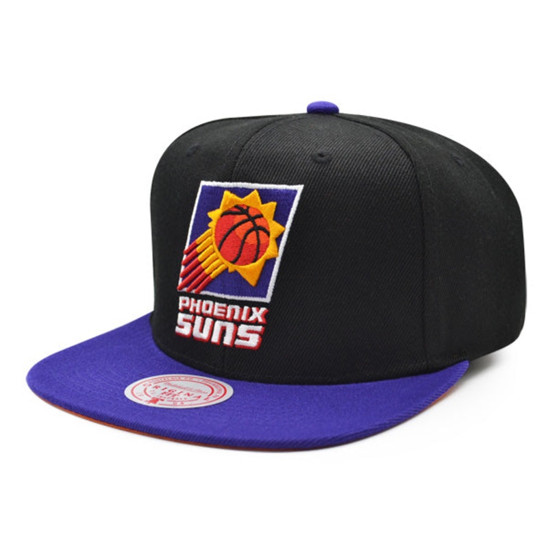 Phoenix Suns Mitchell & Ness CLASSIC 2Tone Snapback Hat – Black/Purple