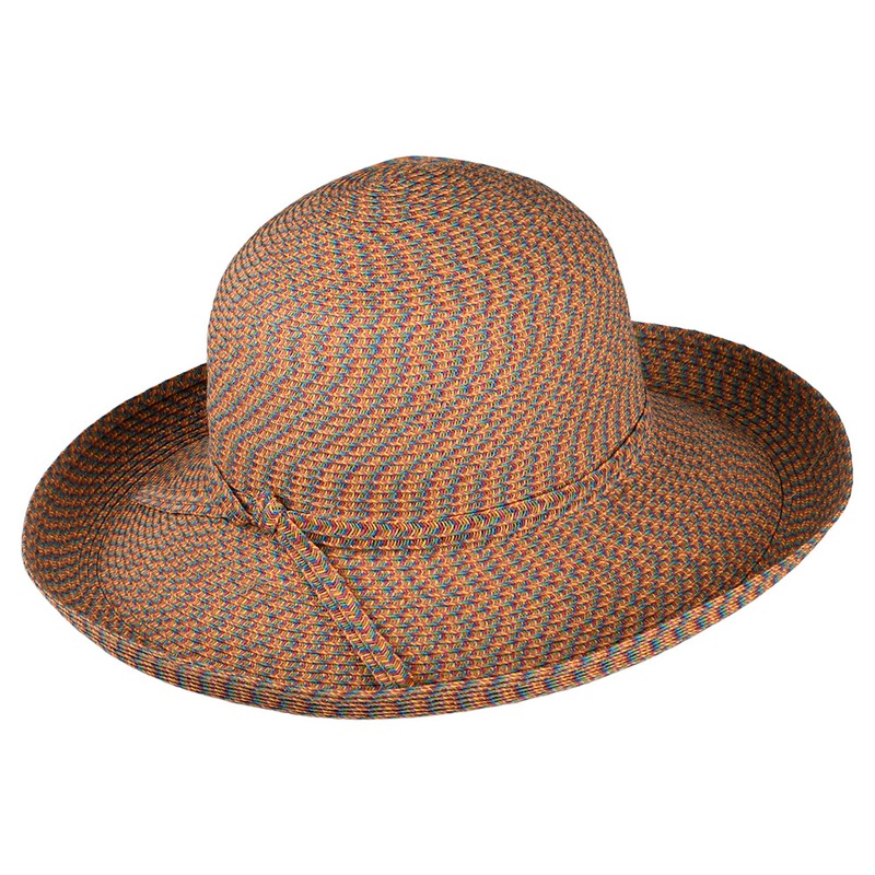 sur la tte Womens Traveller Packable Sun Hat – Multi-Coloured 1-Size